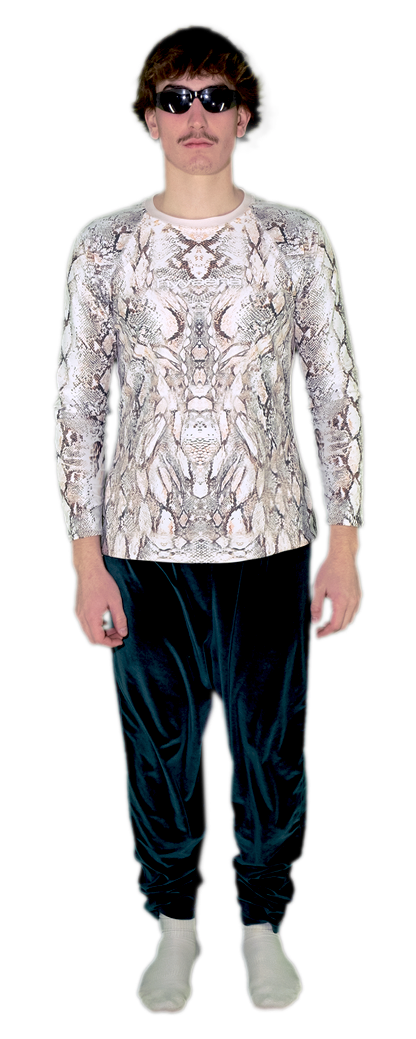 Snake Skin Long-Sleeve