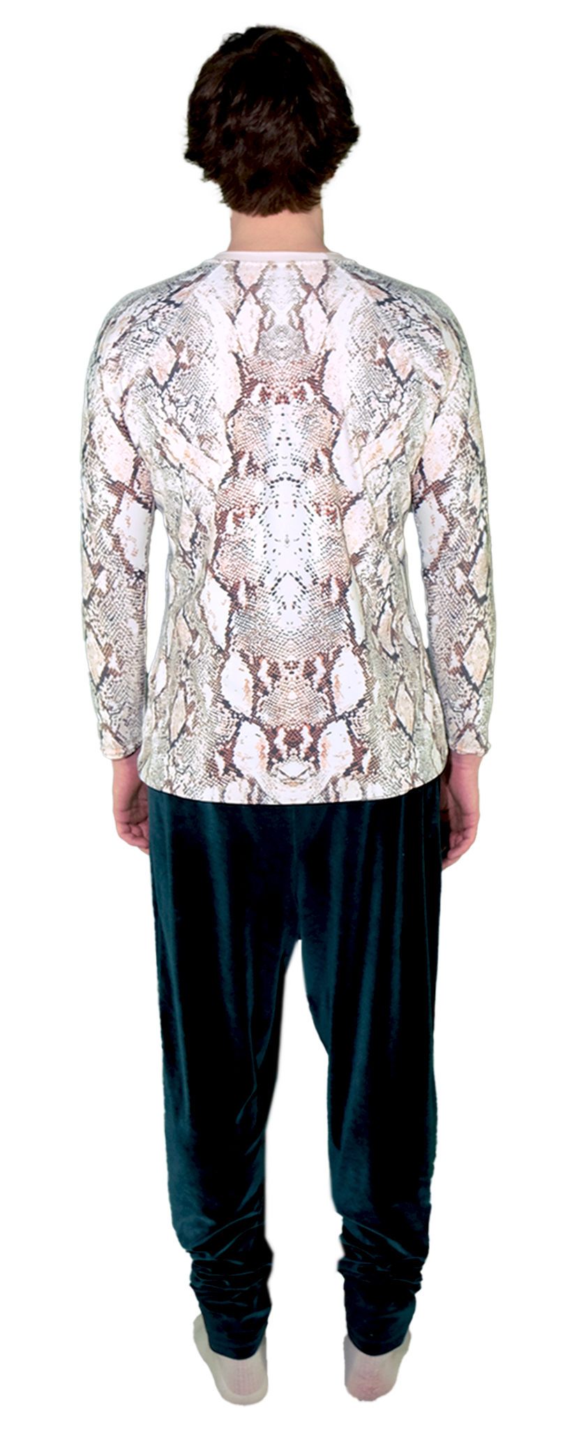 Snake Skin Long-Sleeve