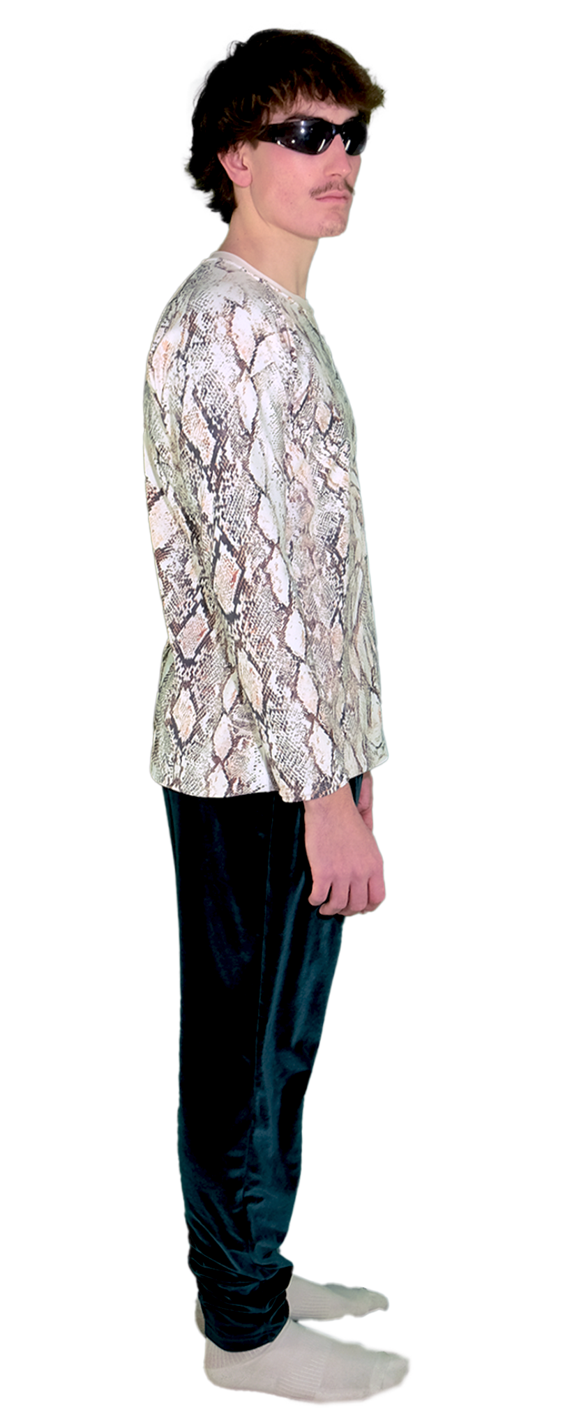 Snake Skin Long-Sleeve