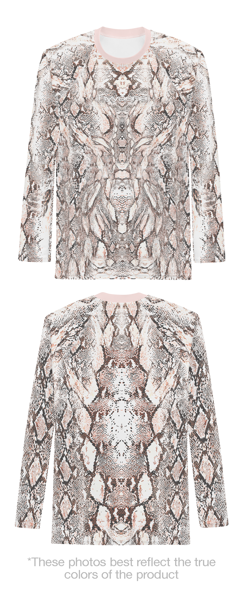 Snake Skin Long-Sleeve